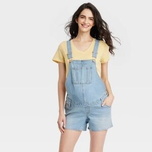 Shortall Maternity Jean Shorts Isabel Maternity by Ingrid & Isabel Light Blue 14